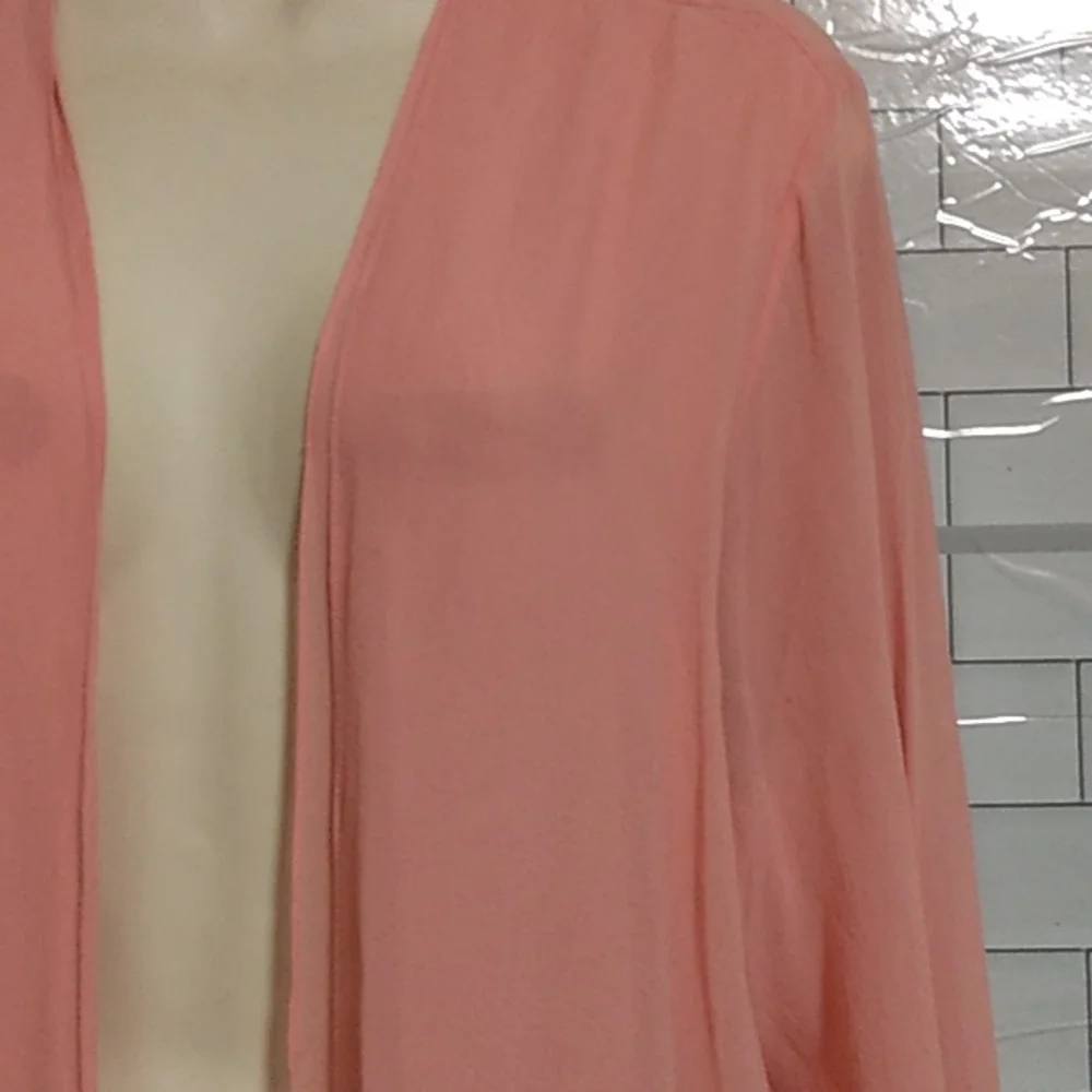 Eileen Fisher double layer silk crepe jacket XL Make an offer! - Picture 3 of 12
